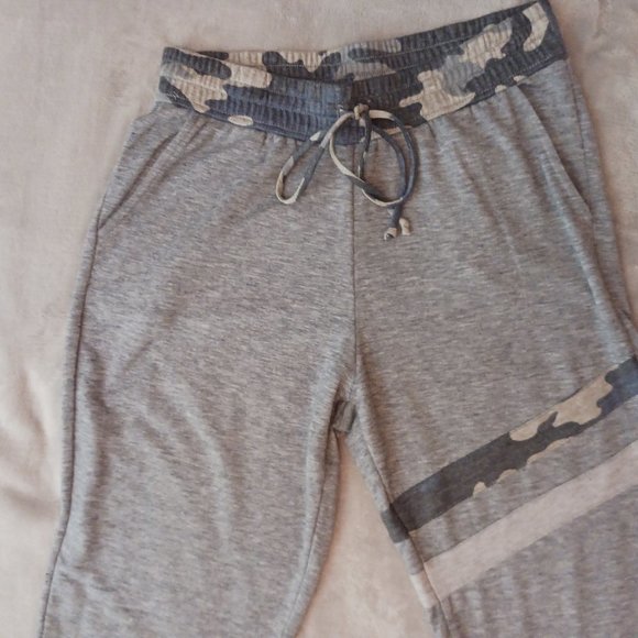 Color Thread - Grey Camo Stripe Jogger Pant - Picture 1 of 7